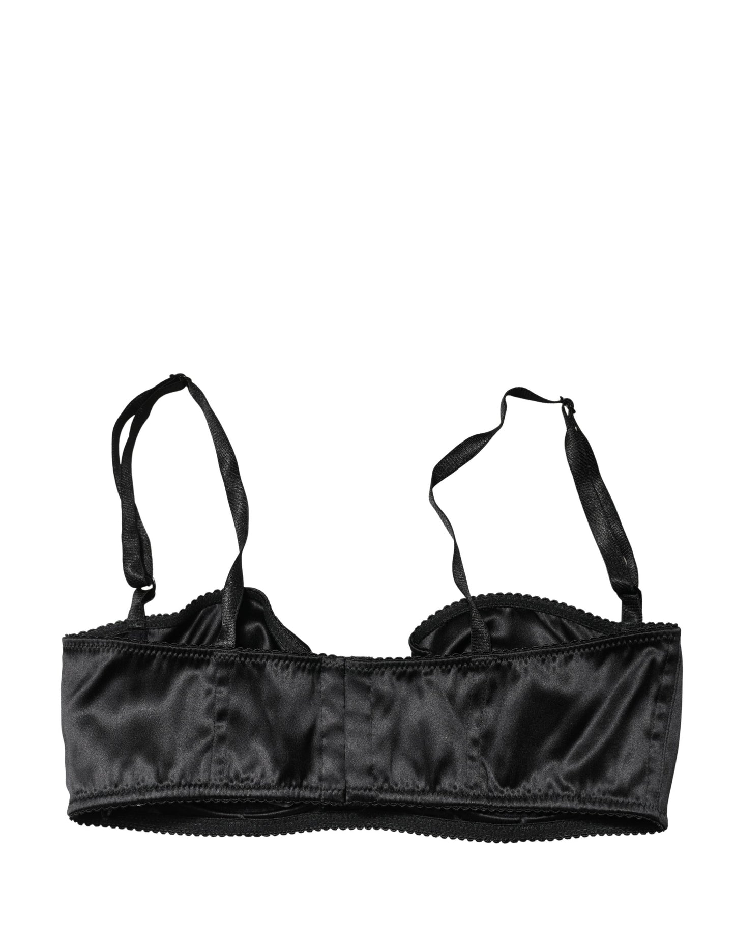Dolce & Gabbana Black Semi-Pad Underwire Balconette Bra