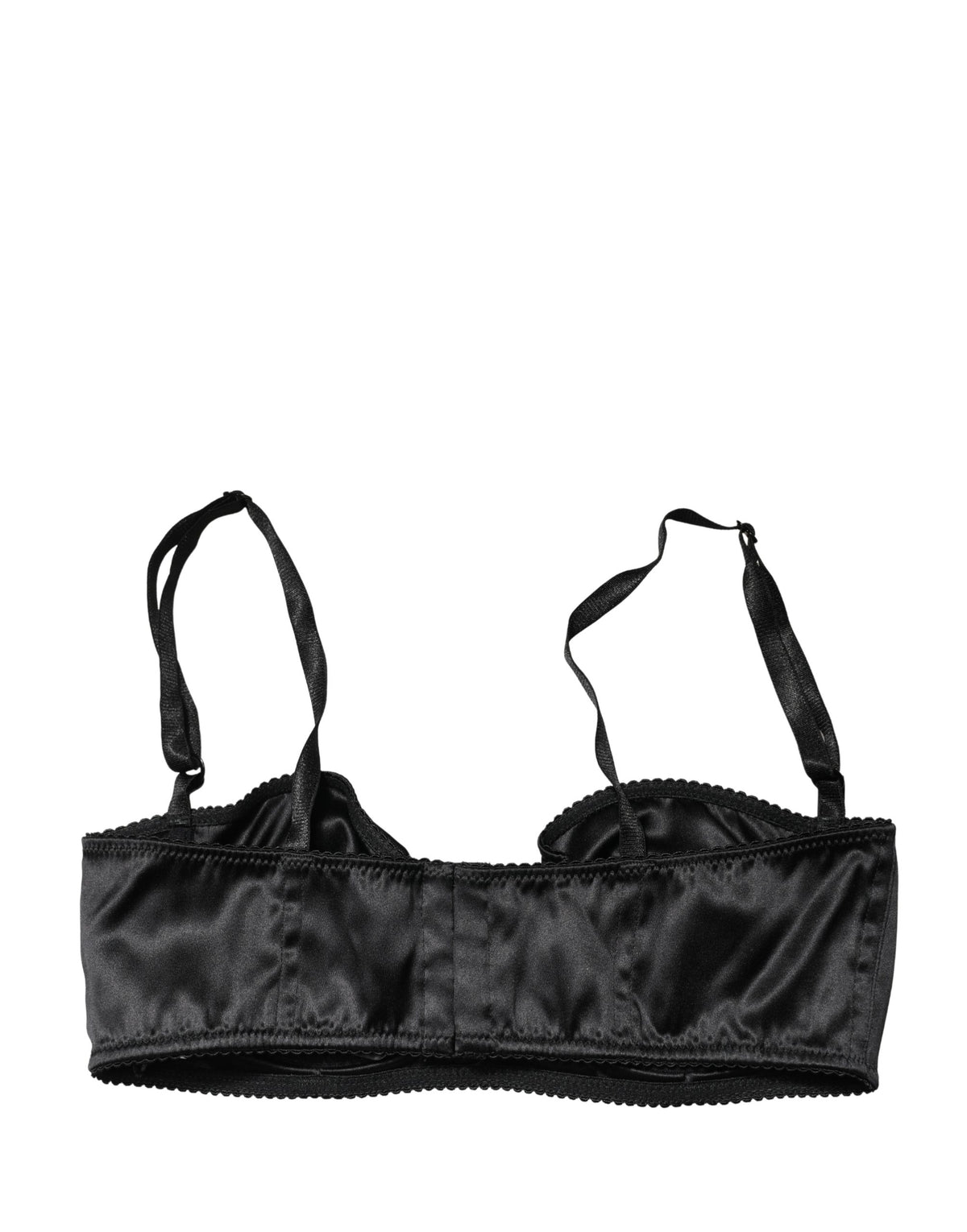 Dolce & Gabbana Black Semi-Pad Underwire Balconette Bra