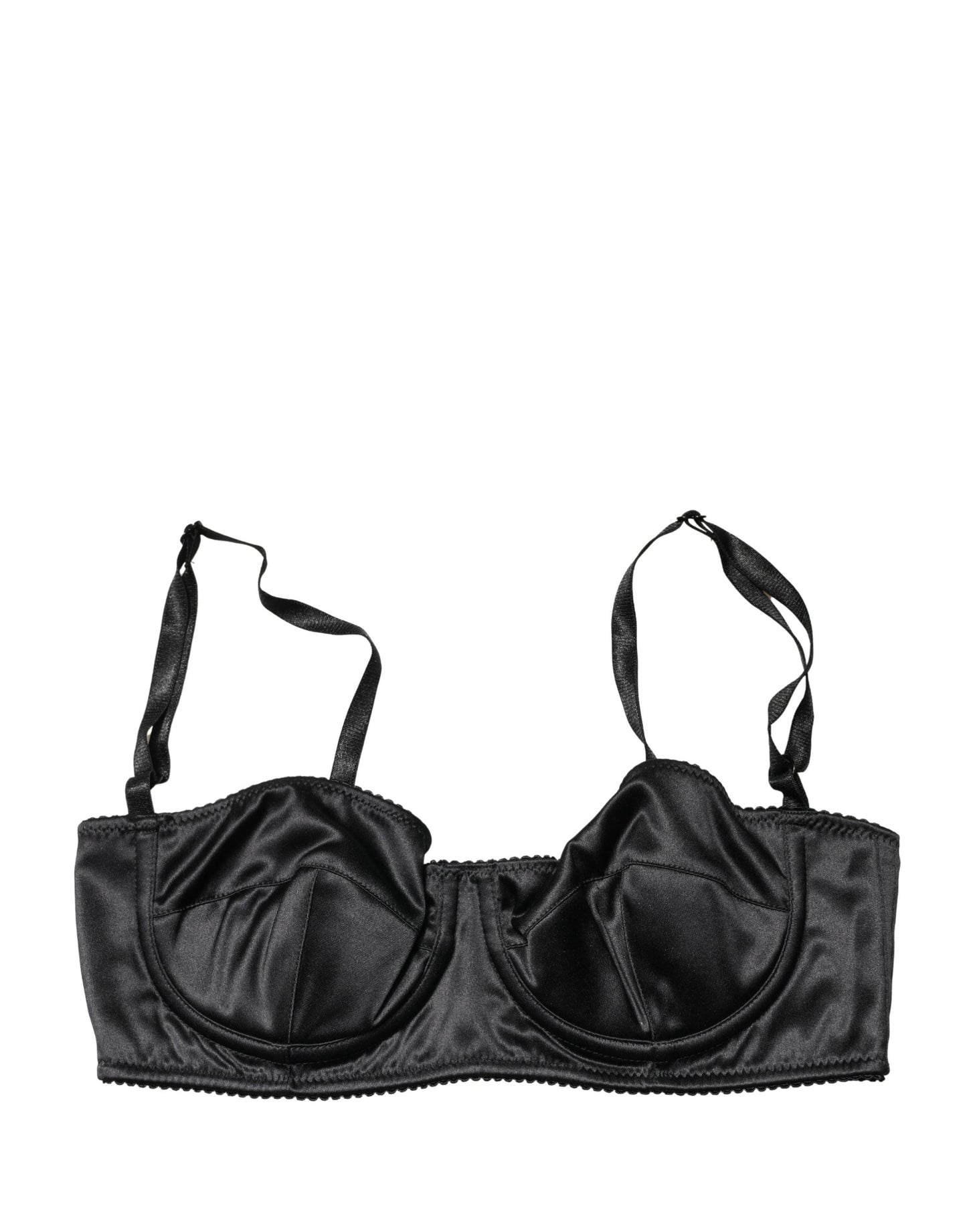 Dolce & Gabbana Black Semi-Pad Underwire Balconette Bra