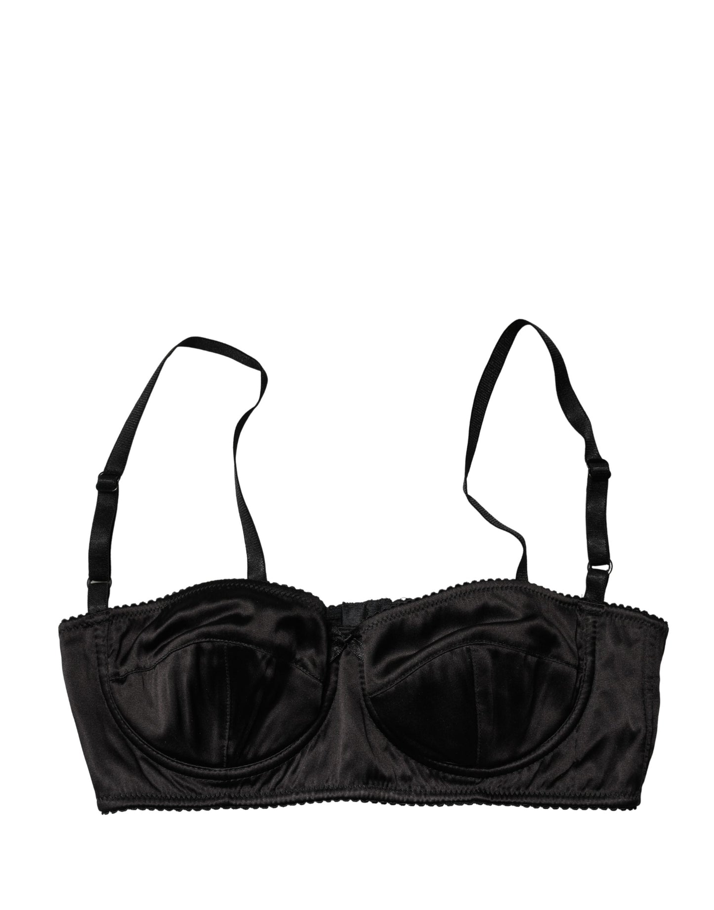 Dolce & Gabbana Black Semi-Pad Underwire Balconette Bra