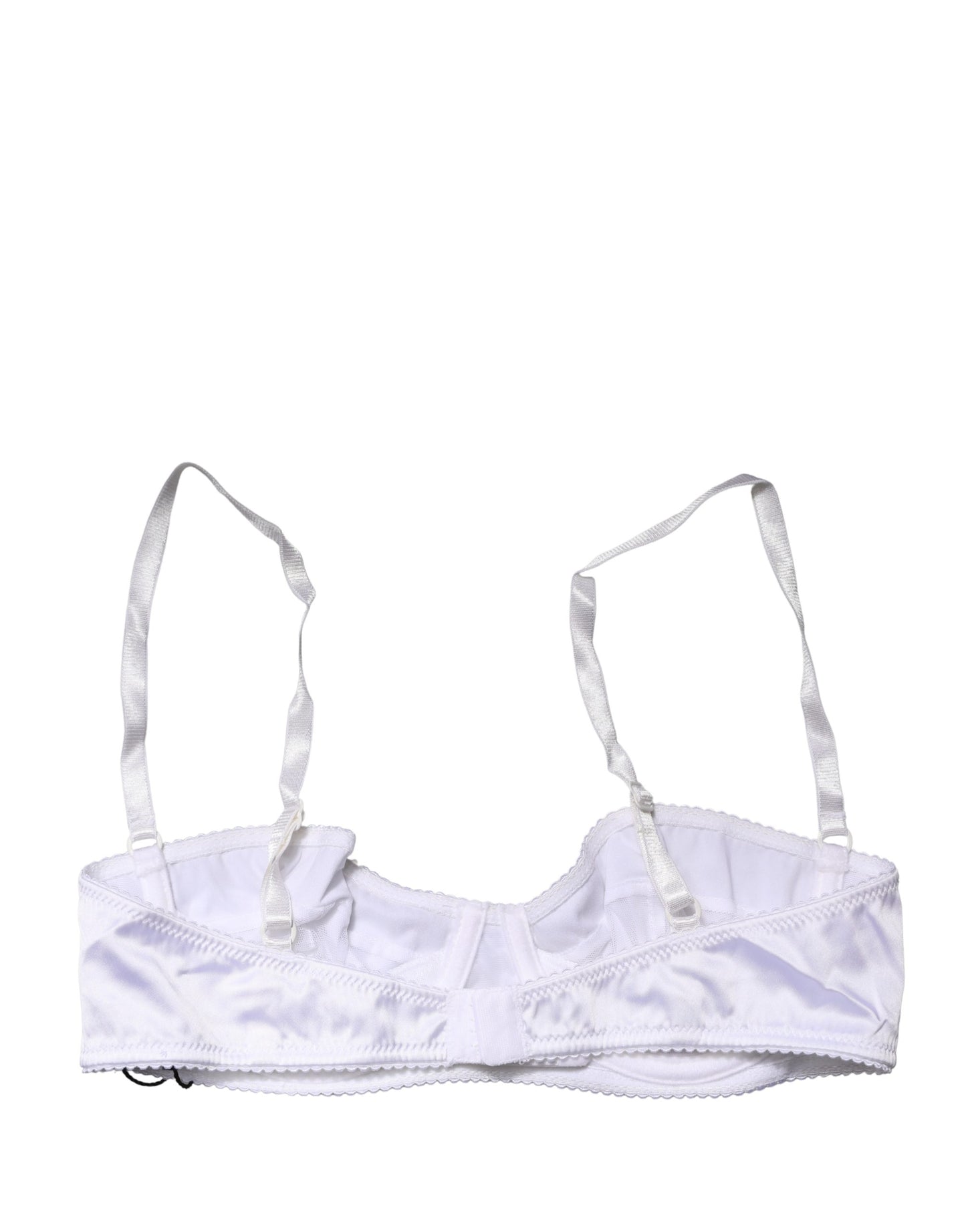 Dolce & Gabbana White Semi-Pad Underwire Balconette Bra