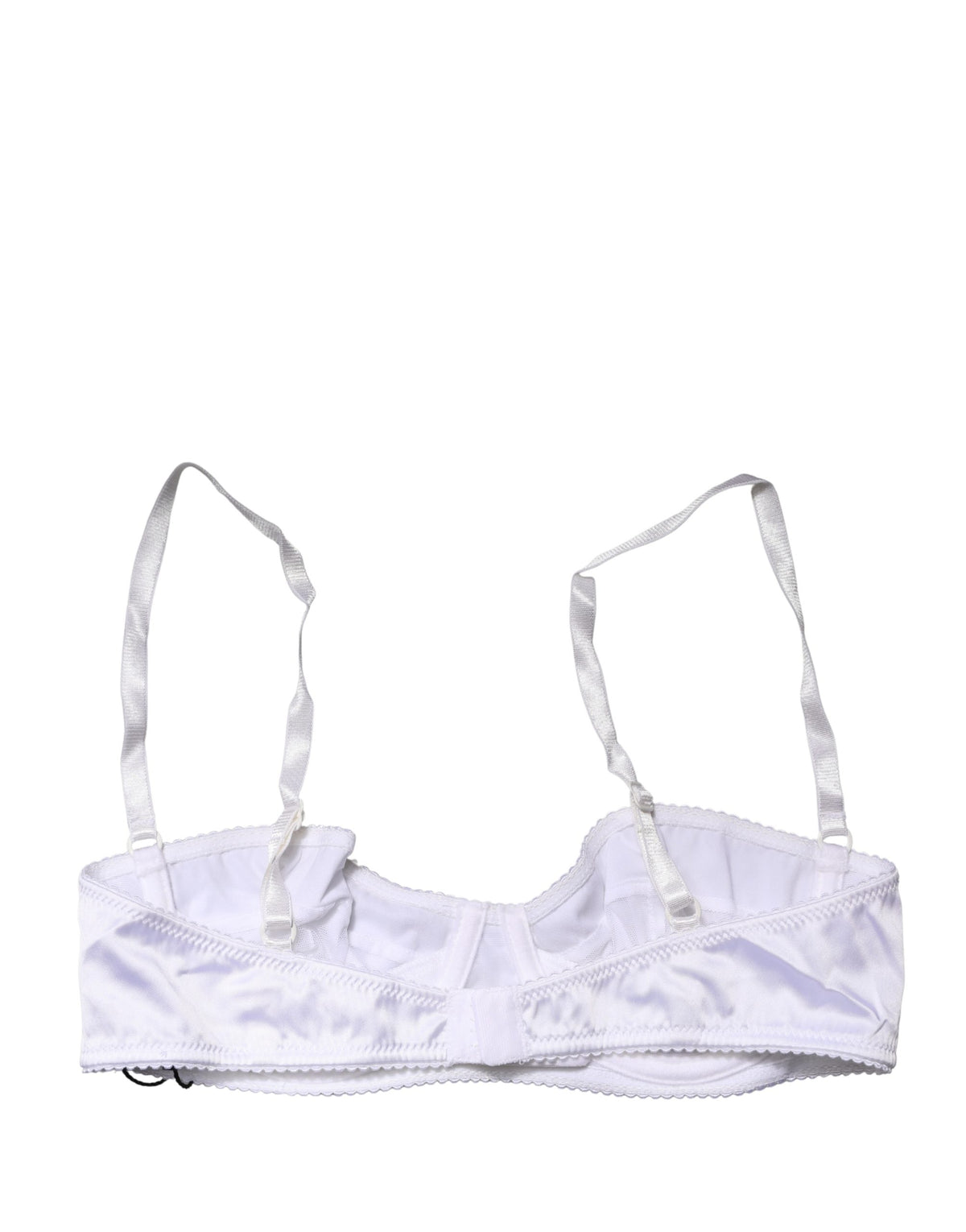 Dolce & Gabbana White Semi-Pad Underwire Balconette Bra