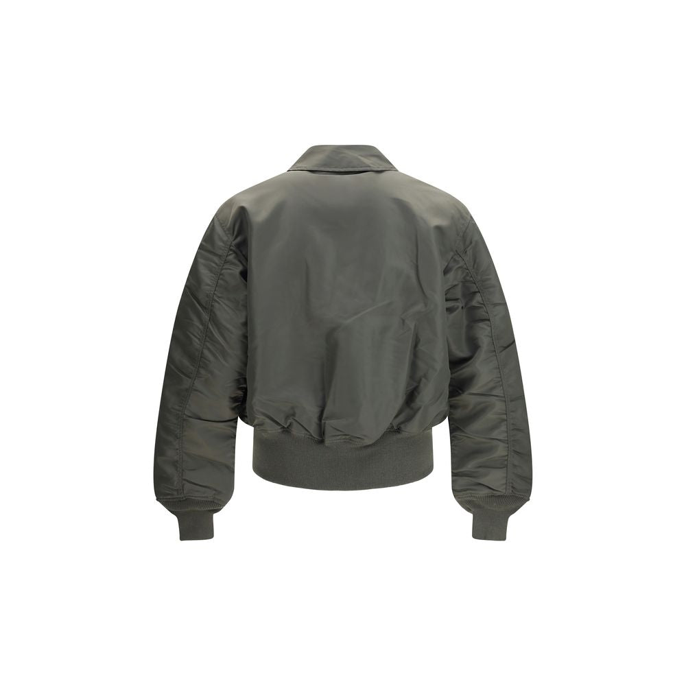 GR10K Bicolor Nylon Bomber Jacket