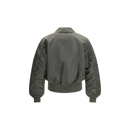 GR10K Bicolor Nylon Bomber Jacket
