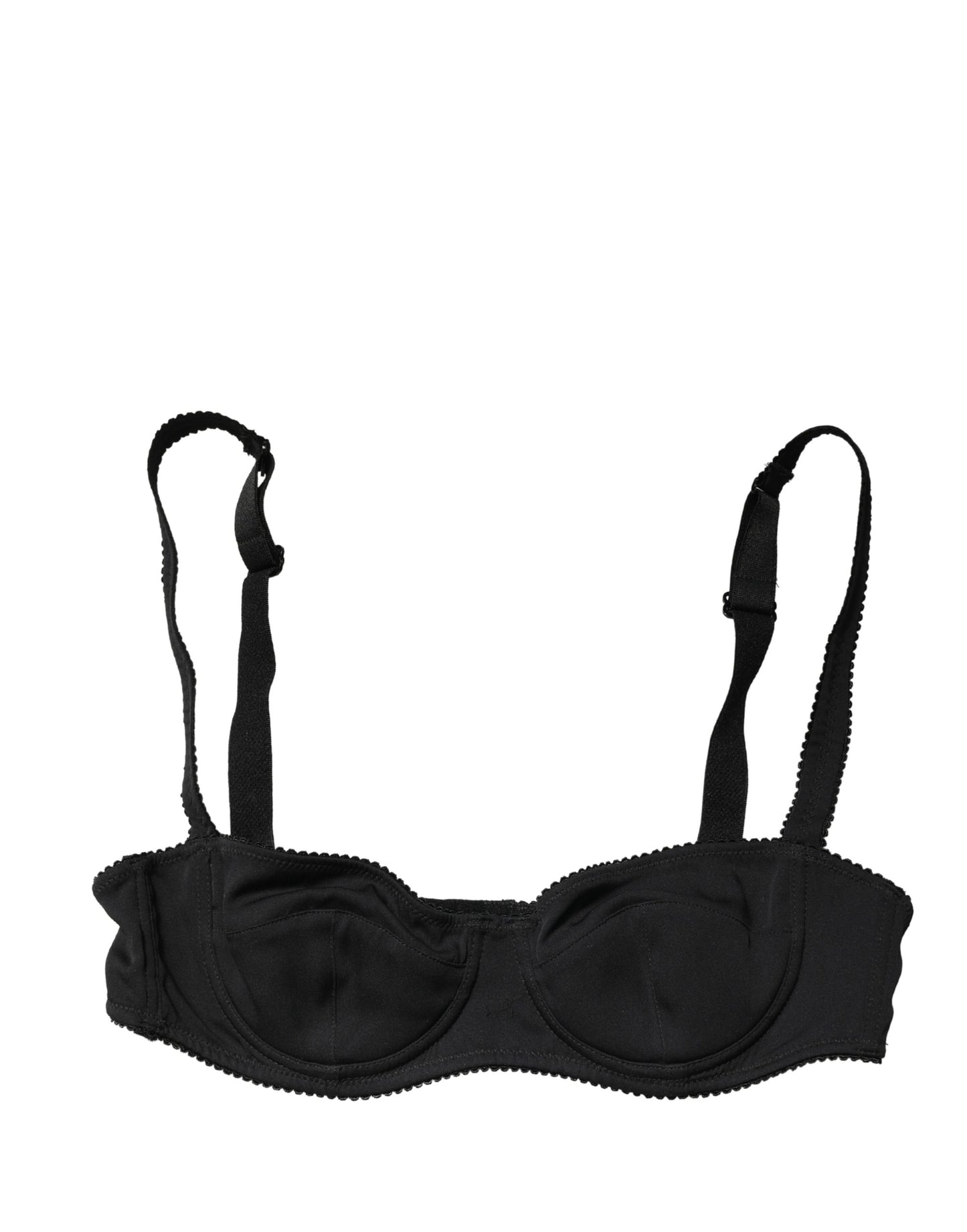 Dolce & Gabbana Black Semi-Pad Underwire Balconette Bra