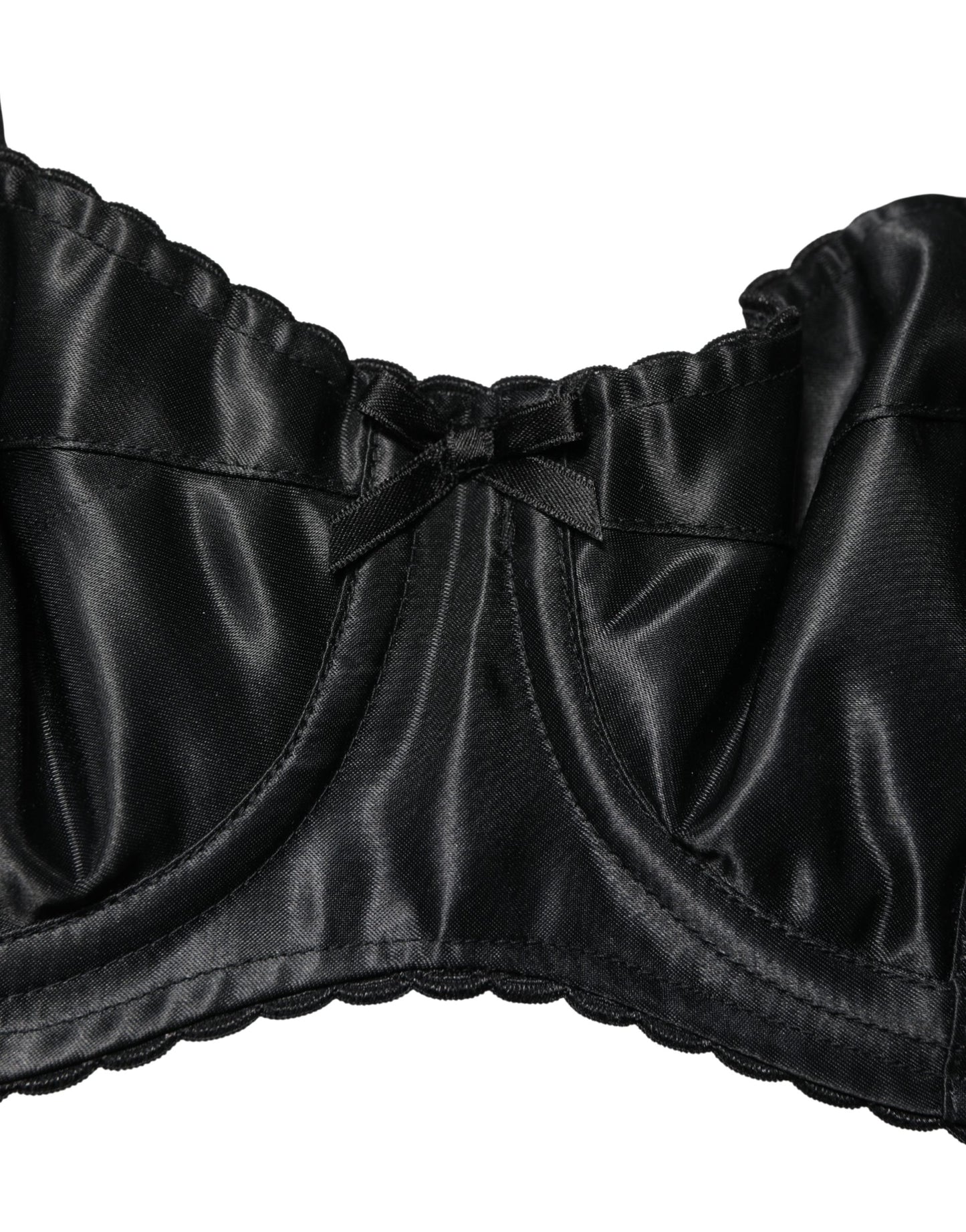 Dolce & Gabbana Black Semi-Pad Underwire Balconette Bra
