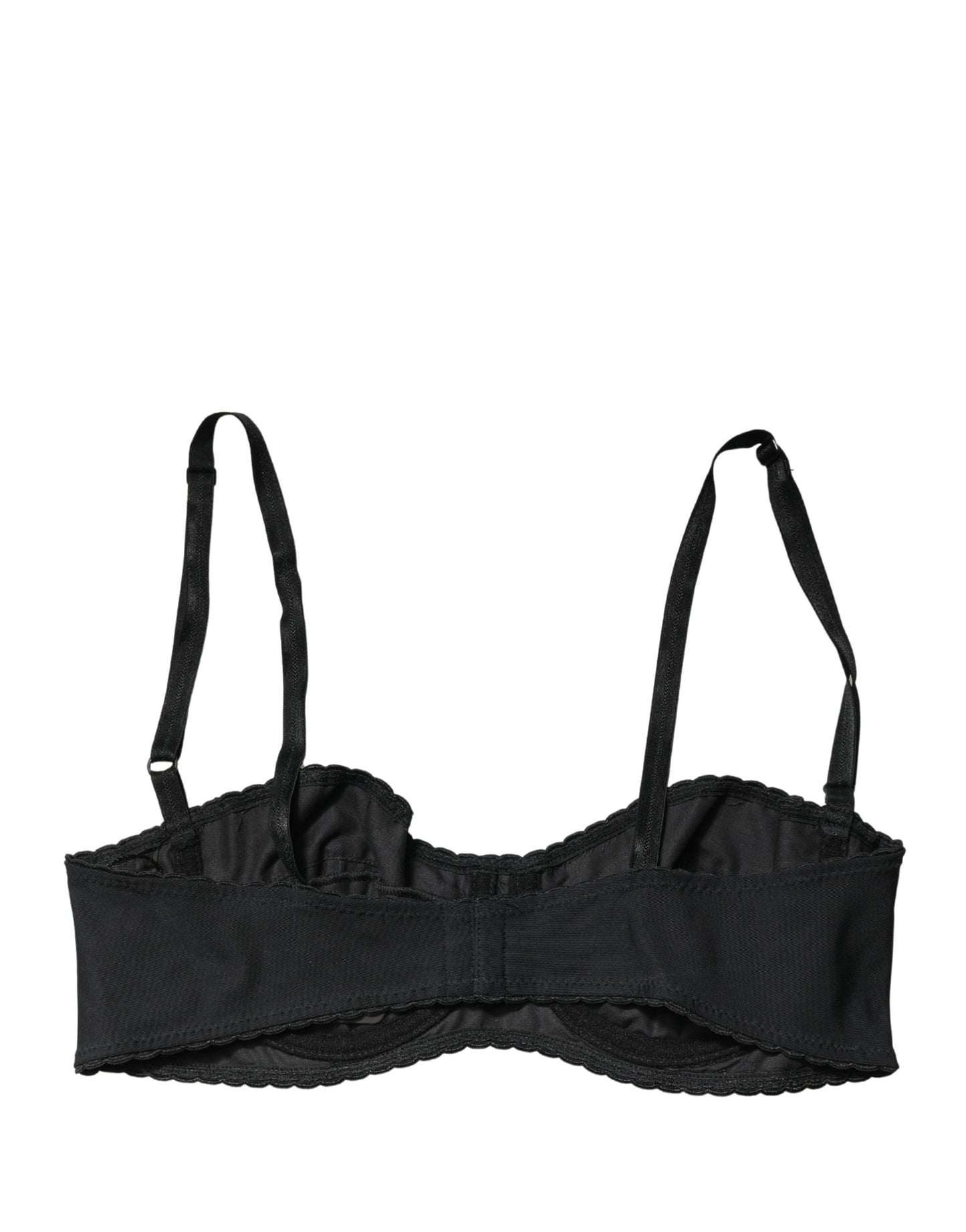 Dolce & Gabbana Black Semi-Pad Underwire Balconette Bra