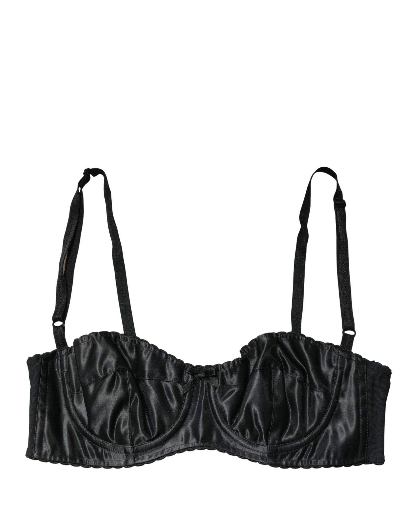 Dolce & Gabbana Black Semi-Pad Underwire Balconette Bra
