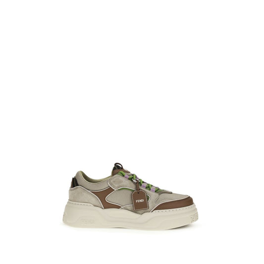 Fendi Brown Force Chunky Sneakers