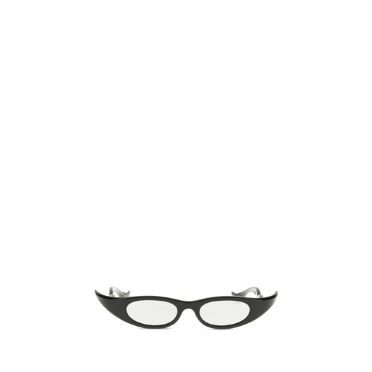 Valentino Garavani Women’s Sunglasses – Black Cat-Eye Frame