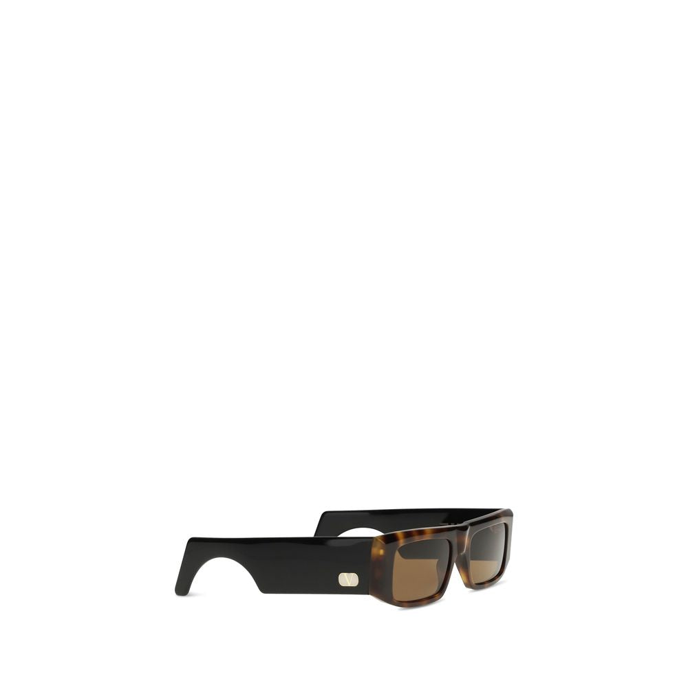 Valentino Garavani Women's Sunglasses – Brown Acetate Frame, Shield Style