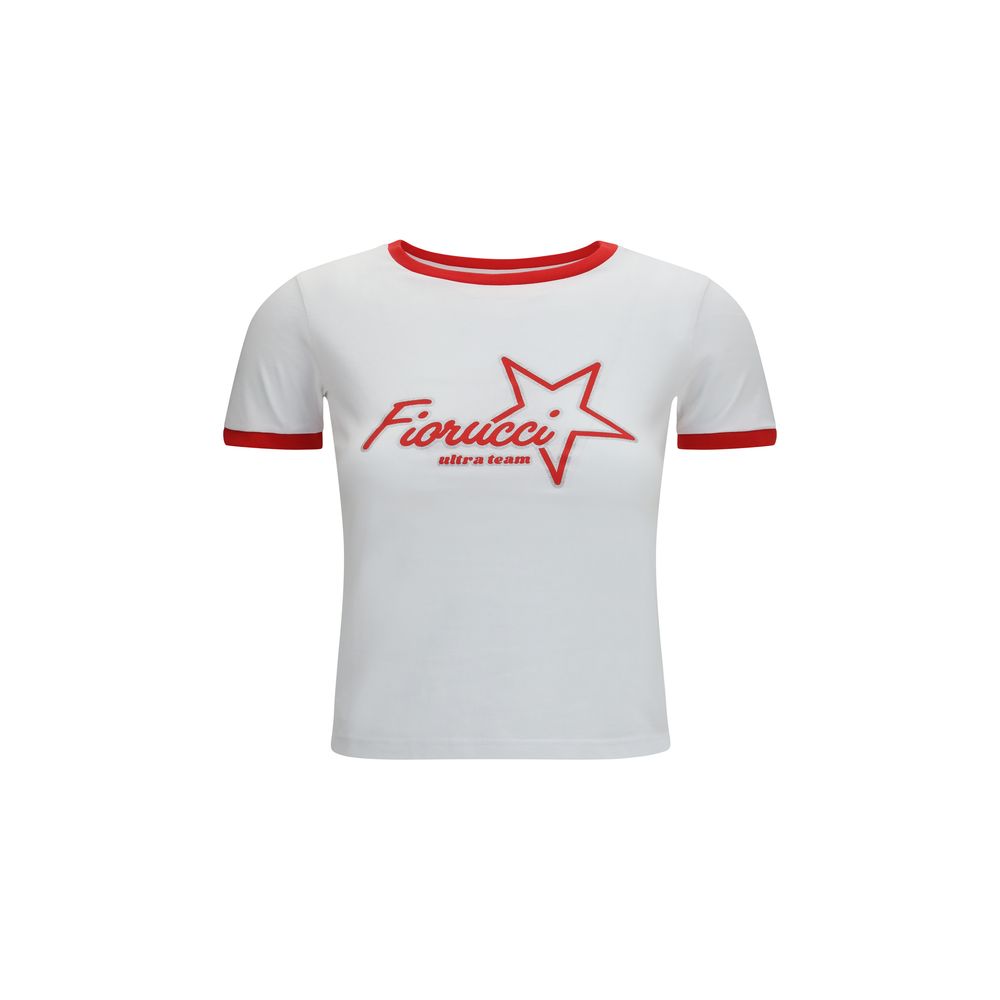 Fiorucci Multicolor Cotton T-Shirt - Ultra Team Glitter Star Logo