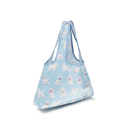 Fiorucci Blue Pvc Handbag - Poodle Hobo Shoulder Bag
