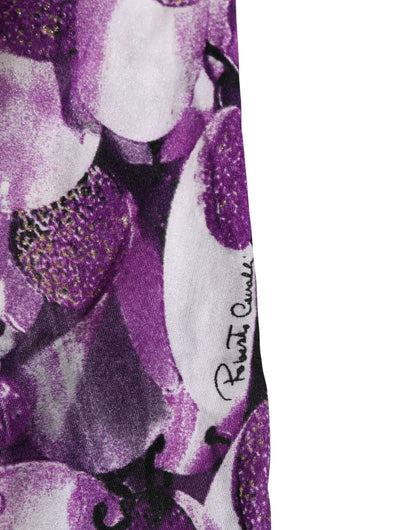 Roberto Cavalli Multicolor Patterned Halter Neck Underwear Top