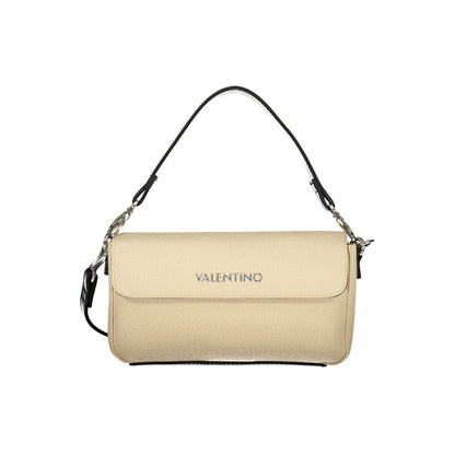 Mario Valentino Beige Smooth Leather Handbag