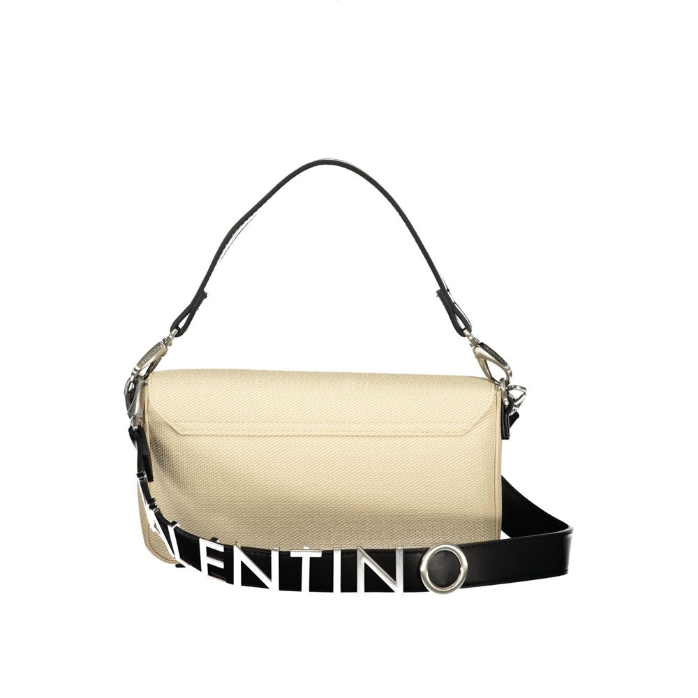 Mario Valentino Beige Smooth Leather Handbag