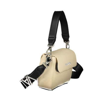 Mario Valentino Beige Smooth Leather Handbag
