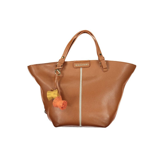 Mario Valentino Brown Smooth Leather Handbag