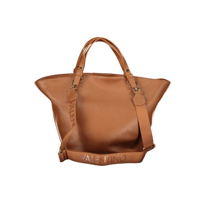 Mario Valentino Brown Smooth Leather Handbag