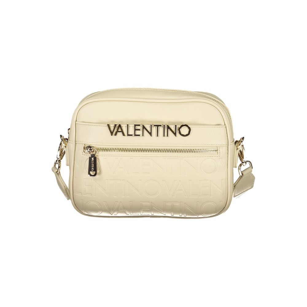 Mario Valentino Beige Leather Women's Handbag