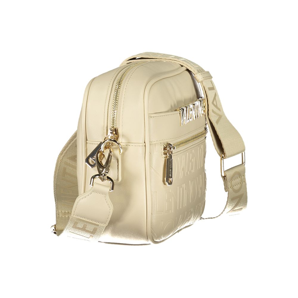 Mario Valentino Beige Leather Women's Handbag