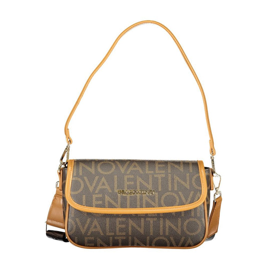Mario Valentino Brown Leather-Finish Women's Handbag