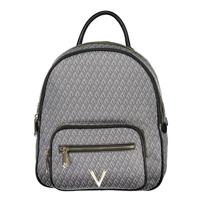 Mario Valentino Black Smooth Leather Women's Backpack