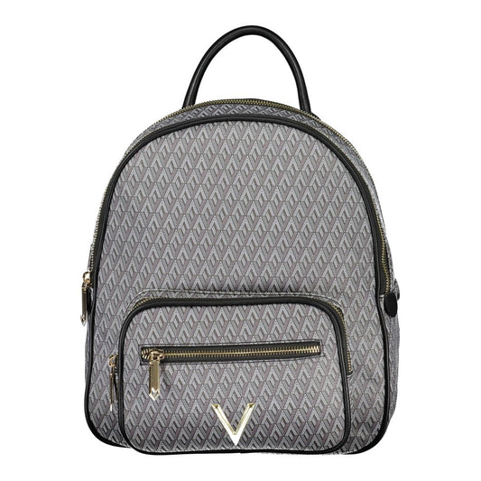 Mario Valentino Black Smooth Leather Women's Backpack