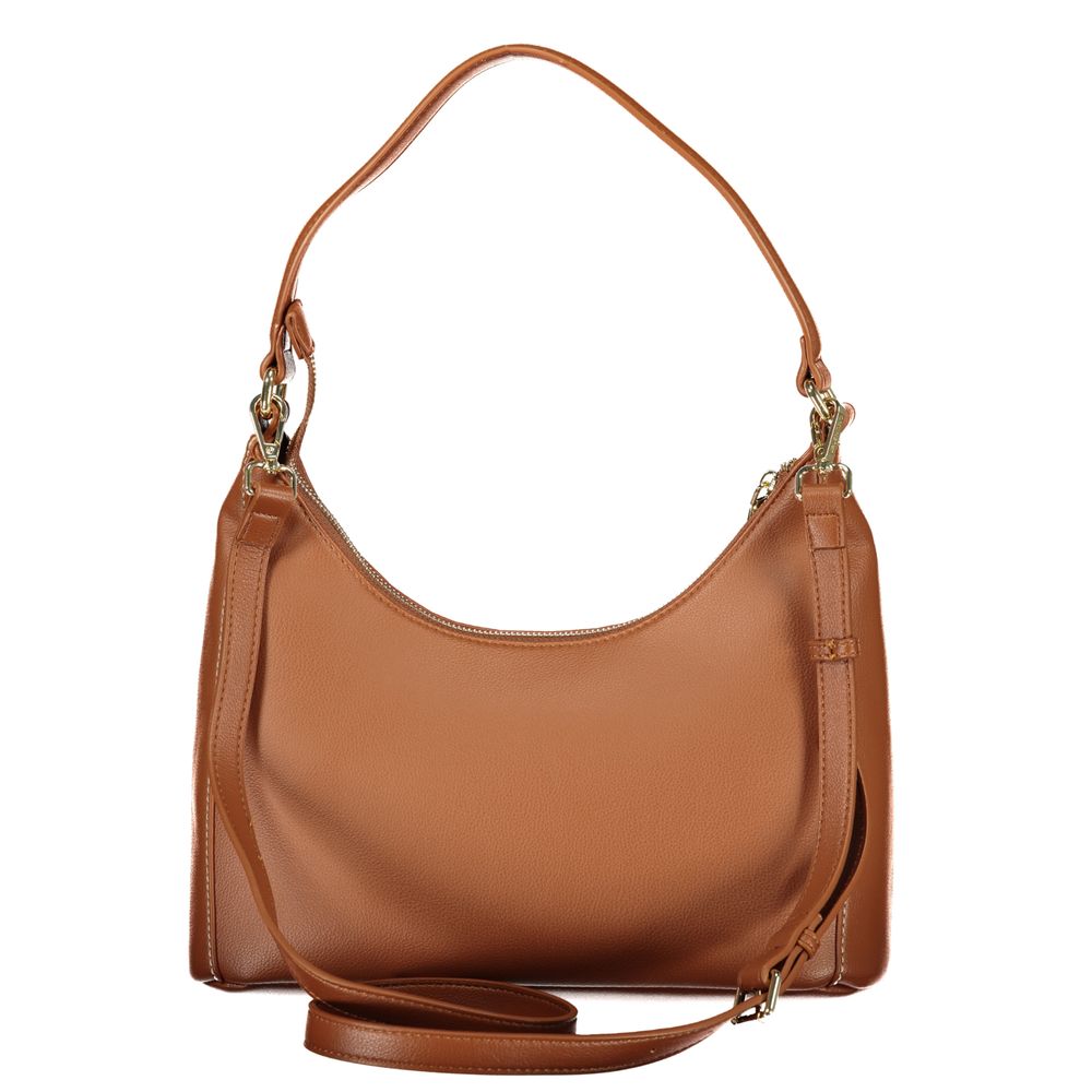 Mario Valentino Brown Italian Leather Handbag for Women