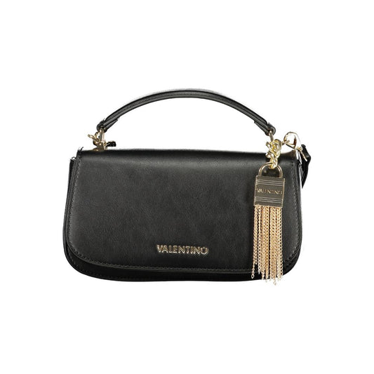 Mario Valentino Black Italian Leather Women's Handbag