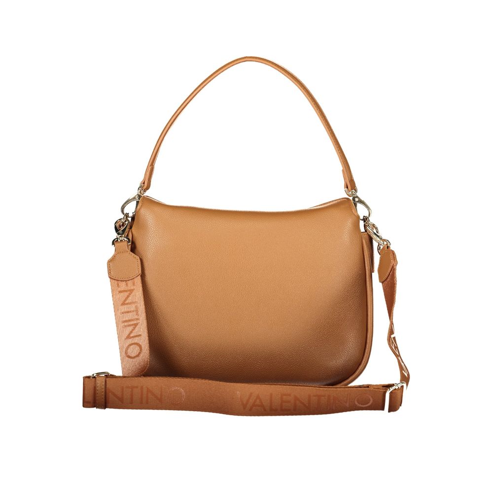 Mario Valentino Brown Smooth Leather Women's Handbag