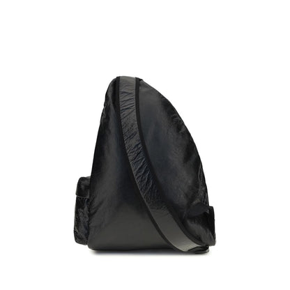 Balenciaga Black Nylon Backpack Explorer Asymmetric