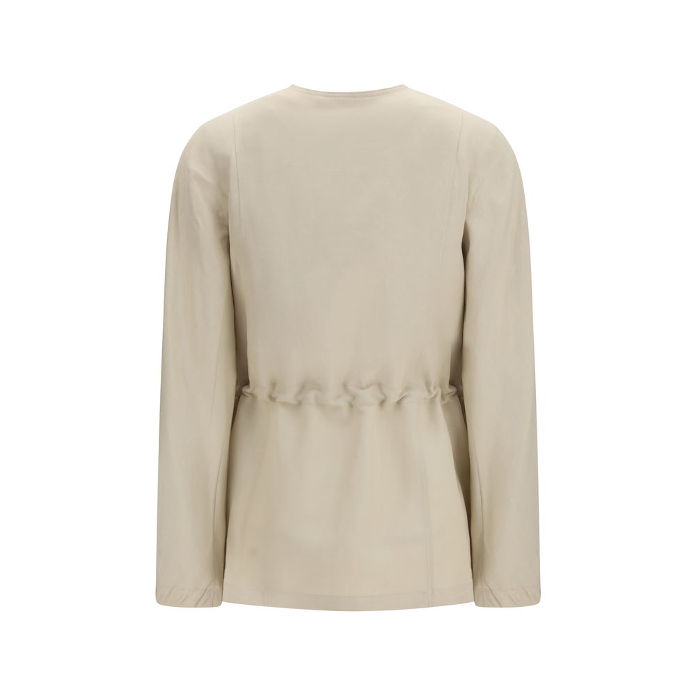 Max Mara Beige Linen Carezza Jacket