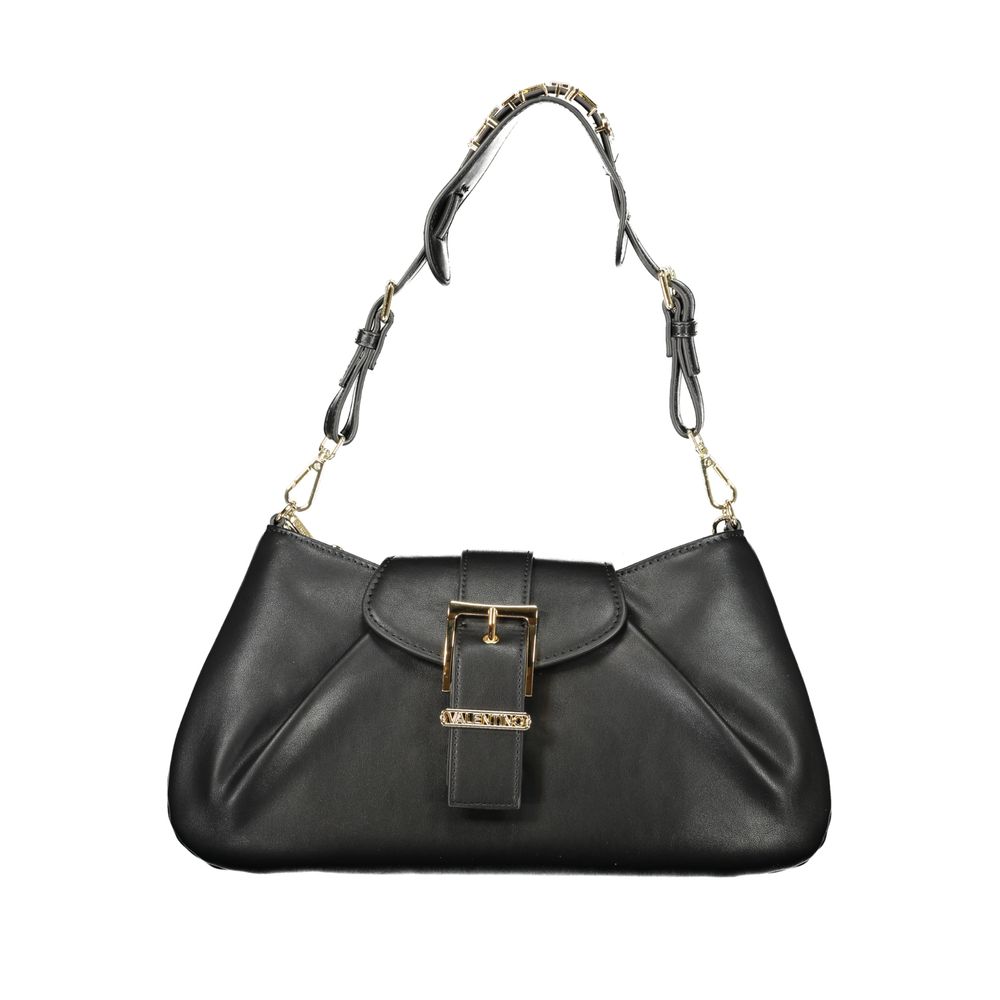 Mario Valentino Black Smooth Leather Women's Handbag