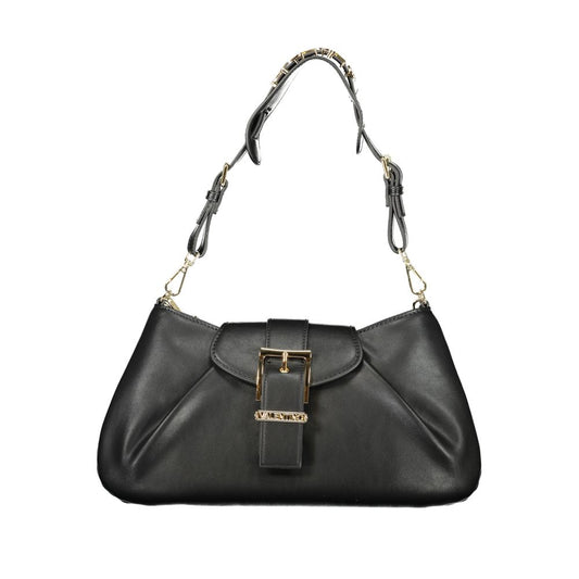 Mario Valentino Black Smooth Leather Women's Handbag