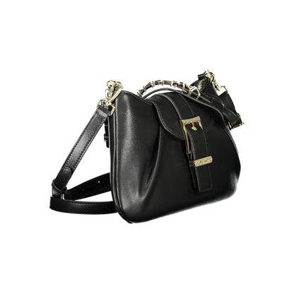 Mario Valentino Black Smooth Leather Women's Handbag
