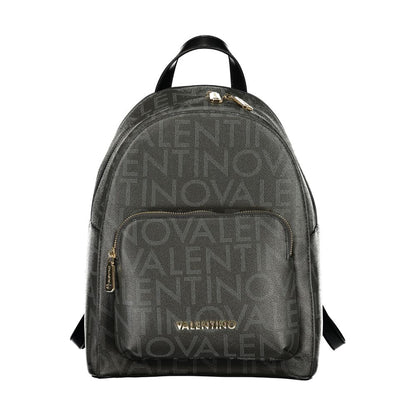 Mario Valentino Black Leather Women's Backpack