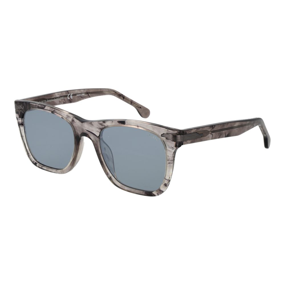 Lozza Men’s Sunglasses – Grey Full-Rim Frame, Mirrored Lenses