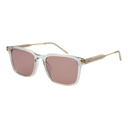 Lozza Gray Sunglasses – Unisex Full-Rim Frame with Rose Lenses