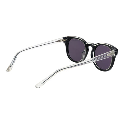 Lozza Unisex Sunglasses – Black Full-Rim Frame, Grey Lenses