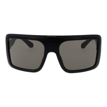 Police Men's Sunglasses – Black Square Frame, Grey Lenses