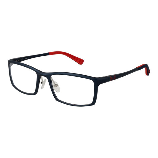 Fila Men’s Optical Glasses – Blue Full-Rim Frame, 55mm