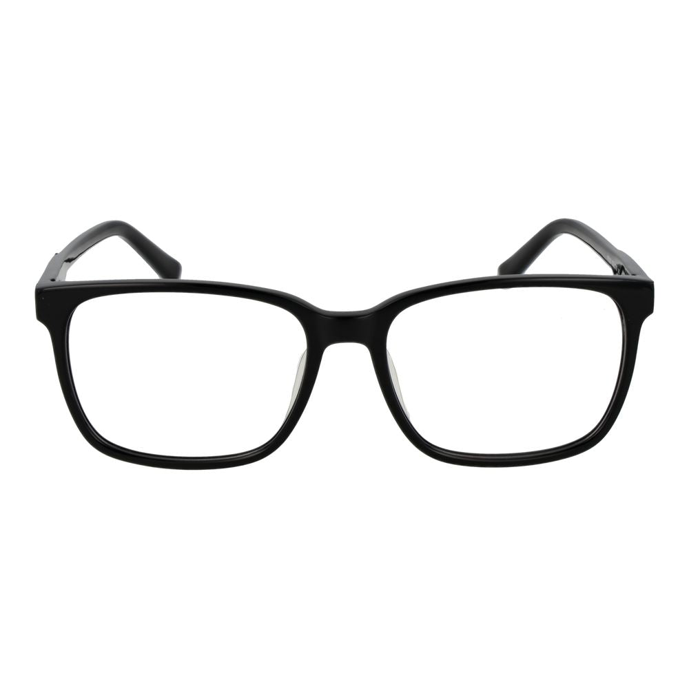 Fila Black Men’s Optical Frames – Rectangle Demo Lens, 54mm
