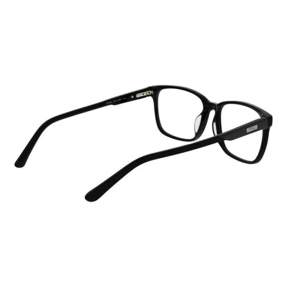 Fila Black Men’s Optical Frames – Rectangle Demo Lens, 54mm