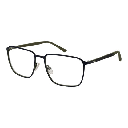 Fila Men’s Blue Optical Frames – Square Full-Rim Design