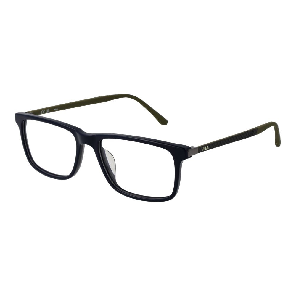 Fila Men's Optical Glasses – Blue Full-Rim Frame, 52mm