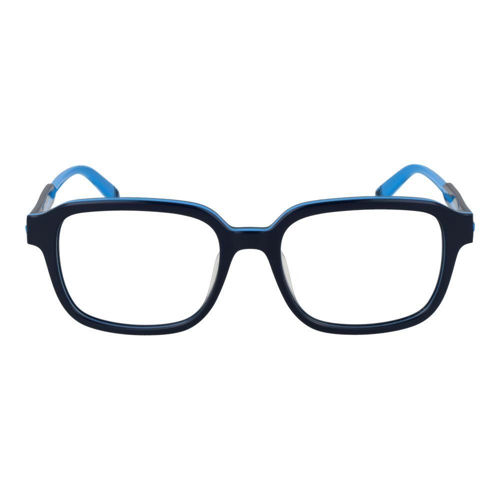 Fila Men's Optical Frames – Blue Square Full-Rim Glasses
