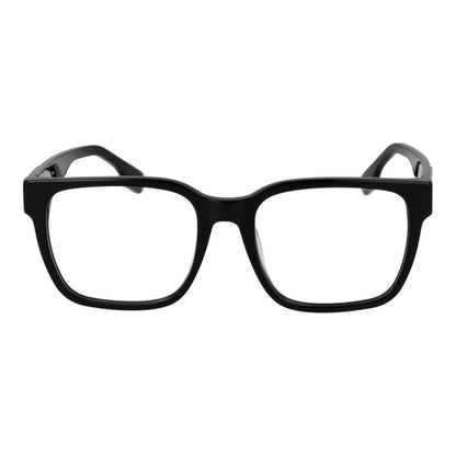 Fila Black Unisex Optical Frames – Square Full-Rim Glasses