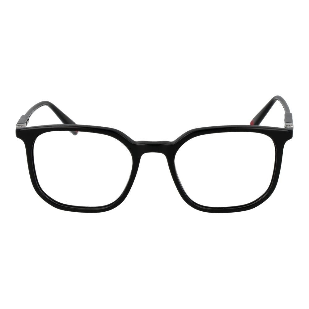 Fila Unisex Optical Glasses – Black Square Frame, 49mm