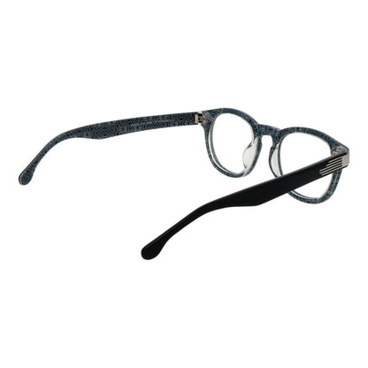 Lozza Black Unisex Optical Frames – Panto Style Demo Lenses